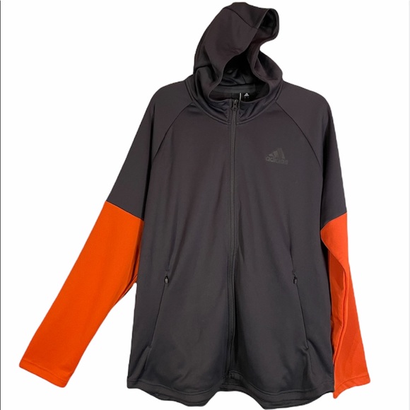 NWT Adidas Full Zip Fleece TI LITE Team Issue Lightweight Hoodie Jacket Size XL - Picture 4 of 16